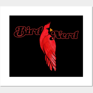 Bird Nerd Posters and Art